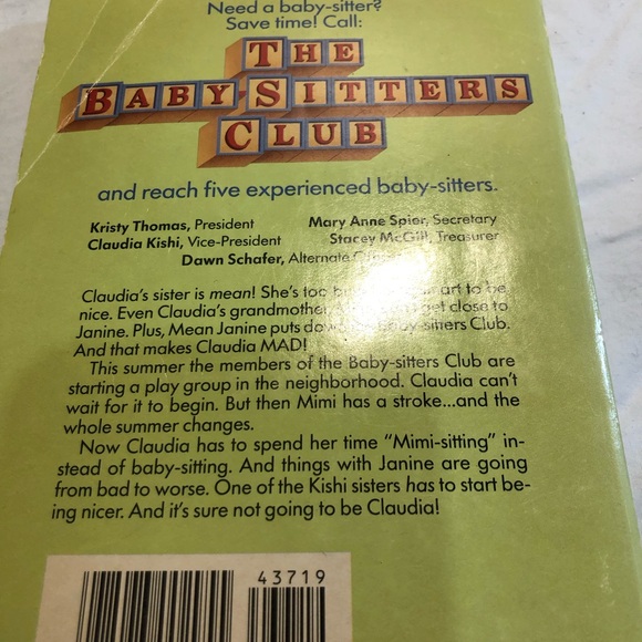 Vintage lot of 7 The Babysitters Club Books 1980/90’s Scholastic - Picture 6 of 15